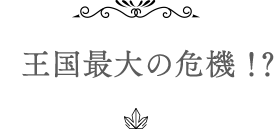 王国最大の危機!?